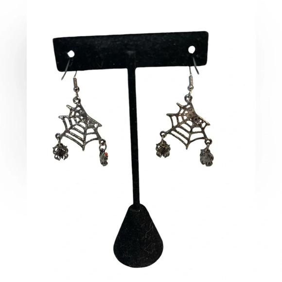 NWT 3 for $20 Fashion Spiderweb Dangle Drop Earrings “you pick 3” - Picture 2 of 4
